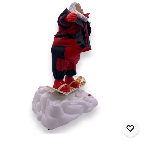 GEMMY Snowboarding Santa Boggies to the song Born to be Wild 2000 Animated Video - Picture 9 of 13